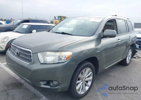 2008 Toyota Highlander Hybrid Limited z USA, uszkodzony, nr VIN JTEEW44A182020302